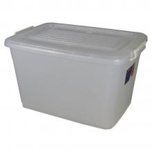 PLASTIC STORAGE BOX KEY WAY K800 80L WHITE