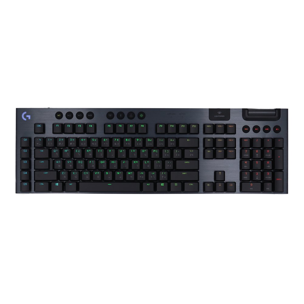  LOGITECH G G913 LIGHTSPEED WIRELESS RGB, GL CLICKY SWITCH, RGB LED, EN/TH