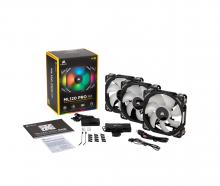  CORSAIR ML120 PRO RGB 3 FAN WITH LIGHTING NODE PRO, CO-9050076-WW