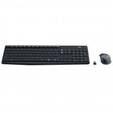  LOGITECH MK315 QUIET WIRELESS CORDLESS, BLACK