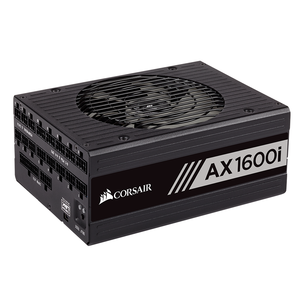  CORSAIR AX1600i 1600W 80 PLUS TITANIUM, CP-9020087-NA