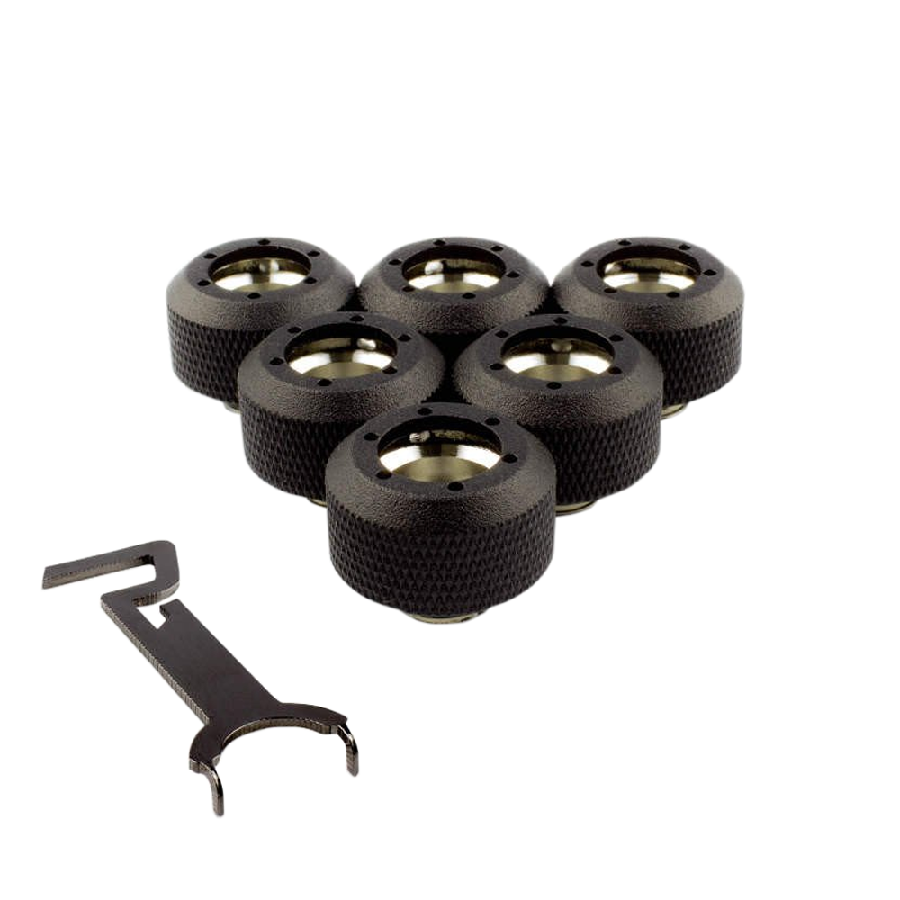  PRIMOCHILL 1/2 INCH RIGID REVOLVER SX, SATIN BLACK [PACK 6]