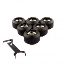 PRIMOCHILL 1/2 INCH RIGID REVOLVER SX, SATIN BLACK [PACK 6]
