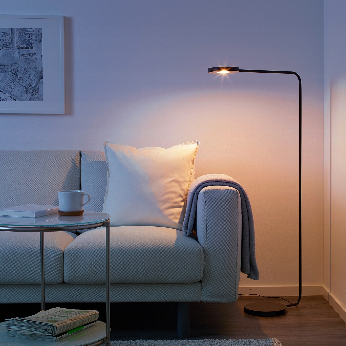Ikea Floor Lamps Komnit Lighting, Standing Lamps For Living Room Ikea