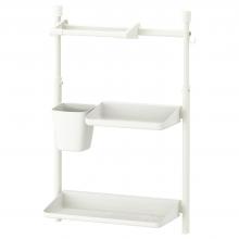 SUNNERSTA Kitchen organizer set, no drill/shelf/dish drainer/container -  IKEA