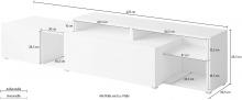 TRENDMANUFAKTUR Lowboard Ã‚Â»VentoÃ‚Â«, Breite 225 Cm